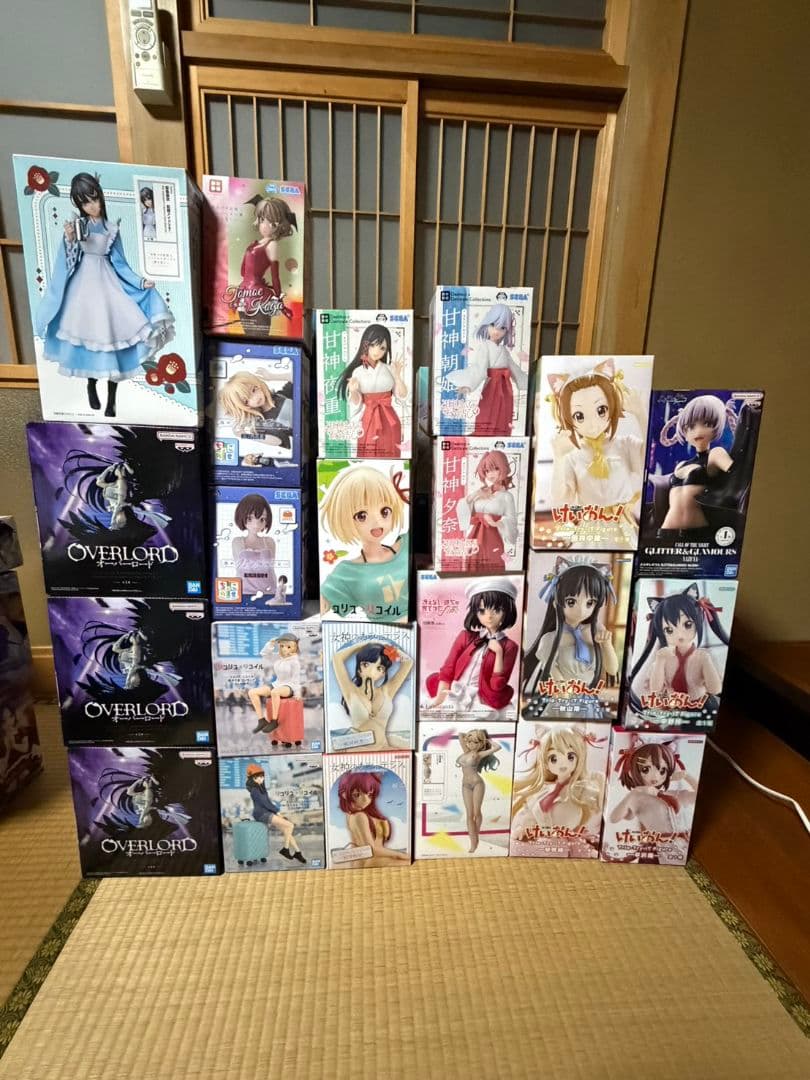 けいおん&オバロ&リコリスなど　美少女アニメプライズフィギュア23体まとめ売り けいおん! Trio Try iTフィギュア 5体セット - メルカリ