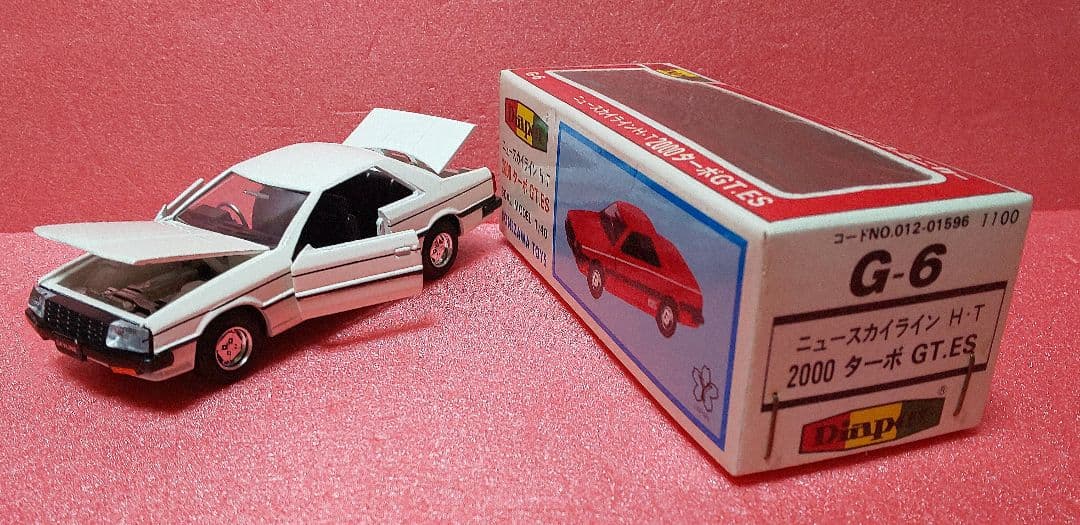 値下げ‼️Diapet G-6 ニュースカイラインHT2000ターボGT.ES ミニカーショップ ケンボックス ダイヤペット☆G-6☆日産ニュー