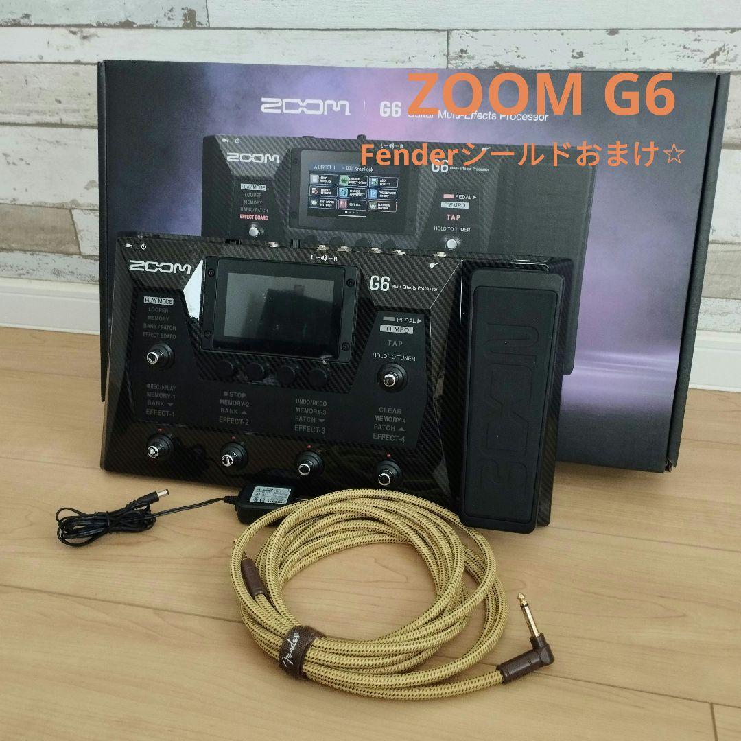 ZOOM G6☆Fenderシールドおまけ☆ G6 | ZOOM