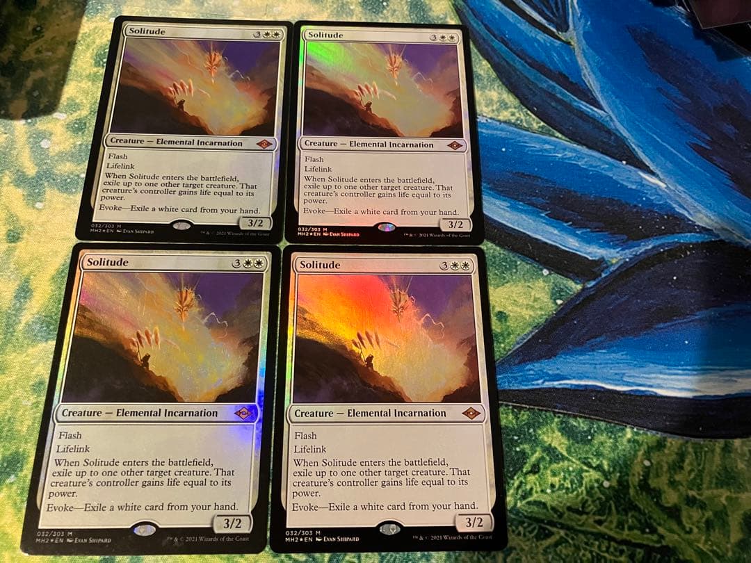 MTG 孤独 英語 FOIL 4枚セット FOIL)(7004)ヨウジンボウ/Yojimbo // 孤独/Solitude《英語》【SLD】