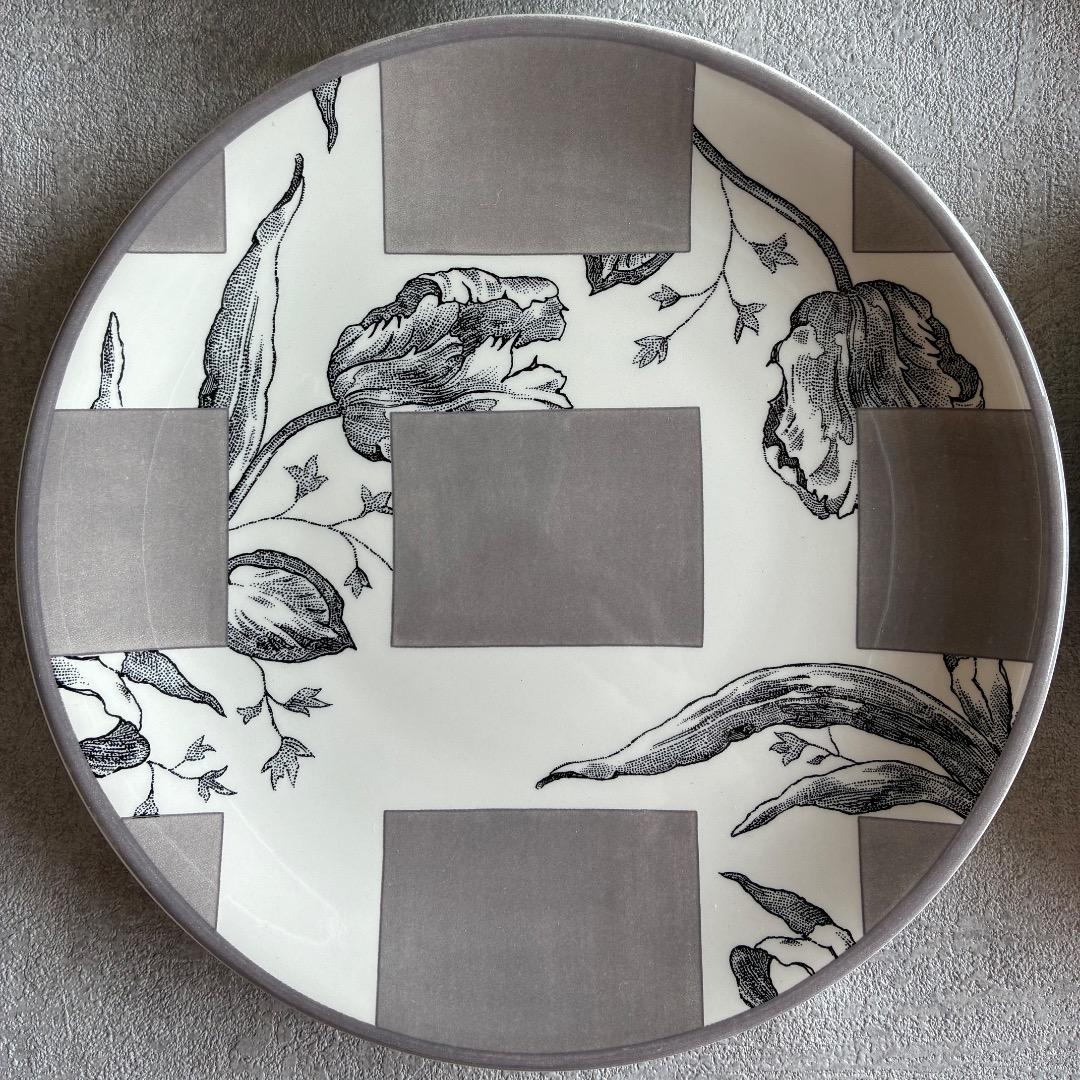 GIEN ジアン Allure カナッペプレート φ17cm4色4枚