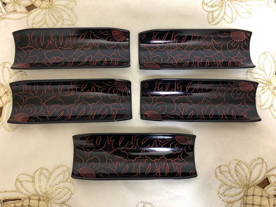 伝統工芸士 山本勝作 越前塗 おしぼり５枚セット （未使用） 伝統工芸士 山本勝作 越前塗 おしぼり5枚セット （未使用） - メルカリ