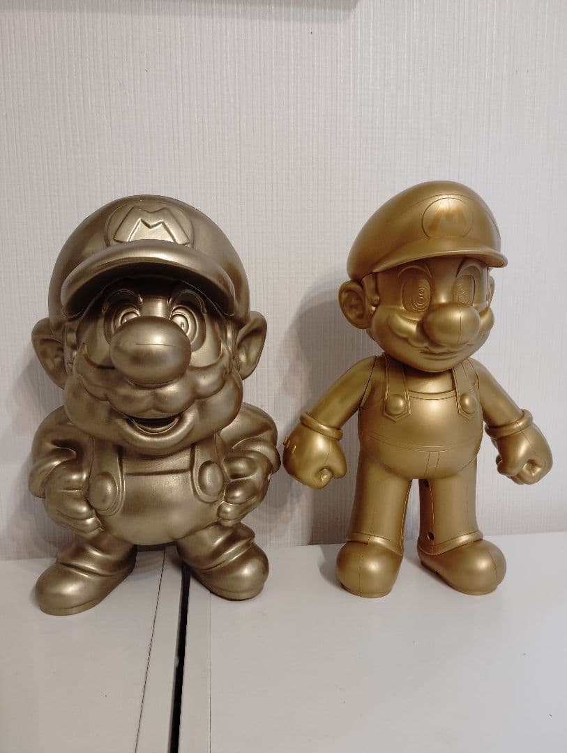 【非売品】任天堂 店頭ディスプレイ 黃金のマリオ像 ゴールドスーパーマリオ レア 任天堂 スーパーマリオ ゴールド 黄金のマリオ像 非売品 - メルカリ