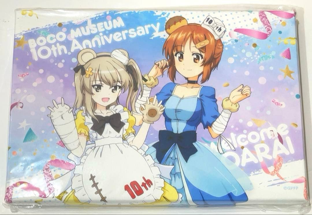 ガールズ＆パンツァー 最終章　ボコミュージアム10周年記念 キャンバスアート アニメ「ガールズ＆パンツァー」10周年応援企画！描きおろしイラスト
