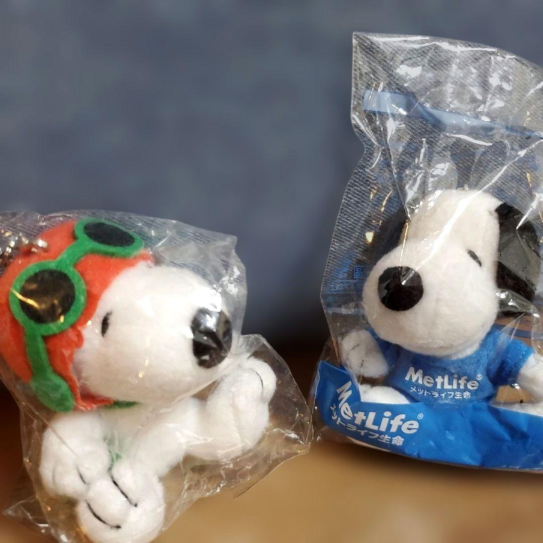 未開封】スヌーピー snoopy ストラップ 非売品 metlife - メルカリ