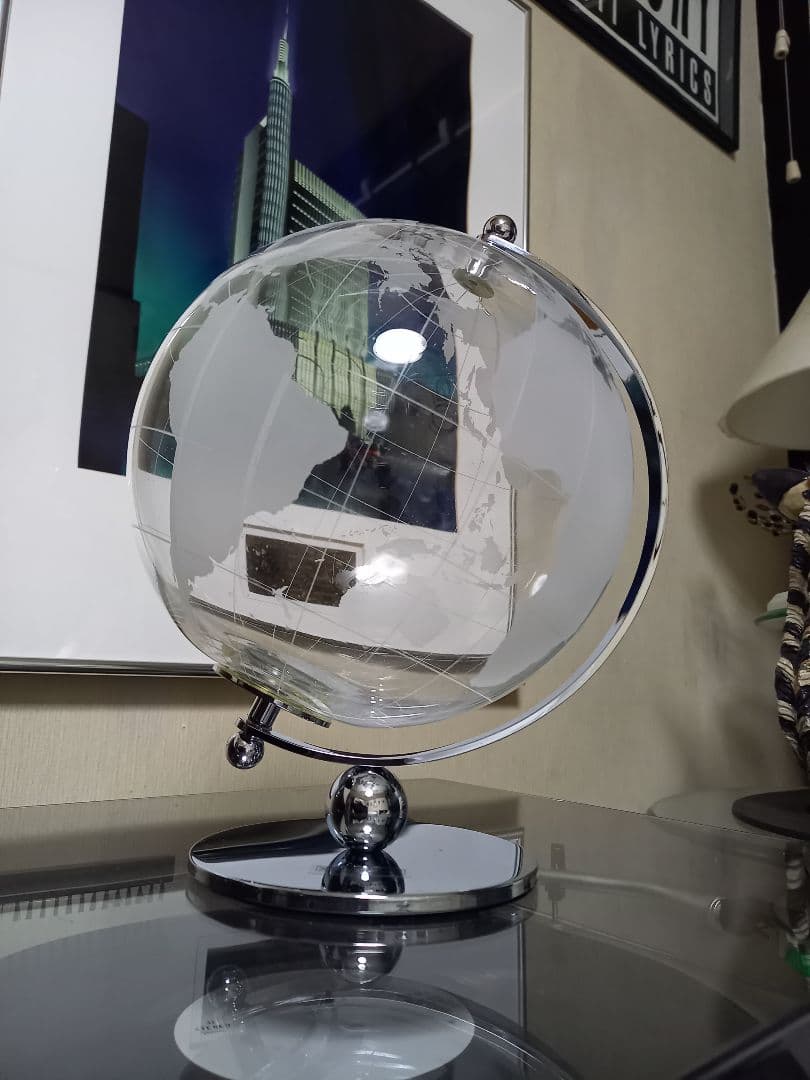 スペースエイジ　キネティック　スプートニク　クリスタル　メタルアート　グローブ ソリドメッシュグローブ フラッグシップ オートバイ専用ライディング