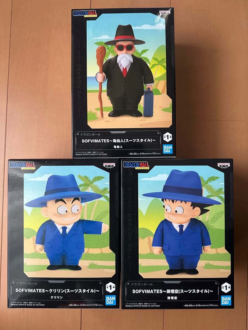 SOFIMATES 亀仙人・クリリン・悟空 フィギュアセット - メルカリ