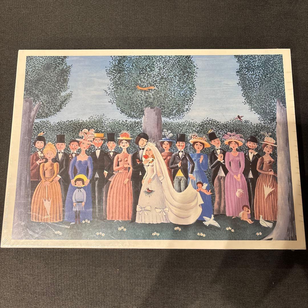 レイモン・ペイネ 1000ピース ジグソーパズル「結婚式」　廃盤　希少品 レイモン・ペイネ 1000ピース ジグソーパズル「結婚式」 廃盤 希少品