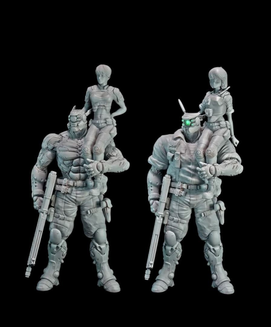 アップルシード 1/6 ガレージキット（未組み立て未塗装）Appleseed Housemaid-DEER (未塗装未組み立てガレージキット) | 産婦人科M/SHOP