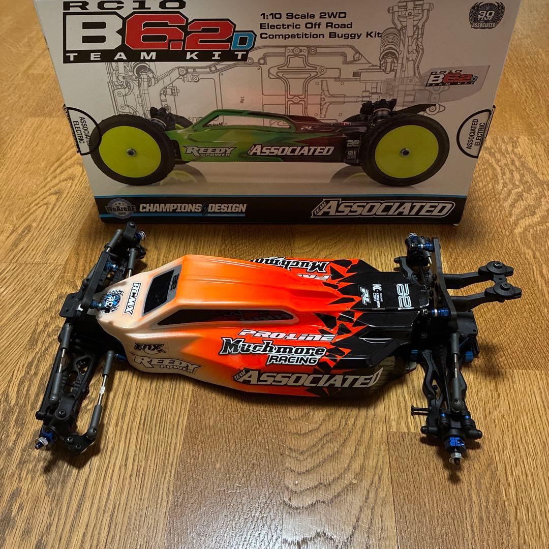 ▫️【大特価！】Associated B6.2D 1/10 2WDバギー シャーシ New! RC10B6.2D Team Kit | Associated Electrics