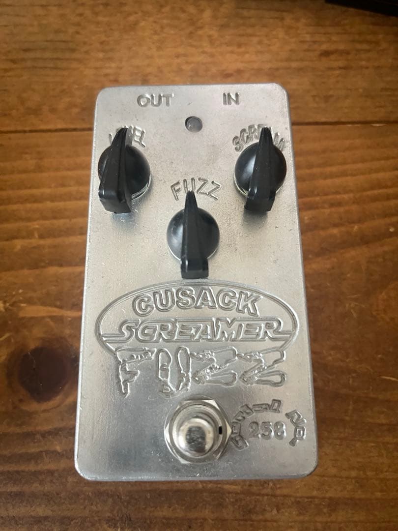 【レア名機】 CUSACK SCREAMER FUZZ 初期型 Cusack Music Screamer Fuzz Germanium｜ミュージックランドKEY
