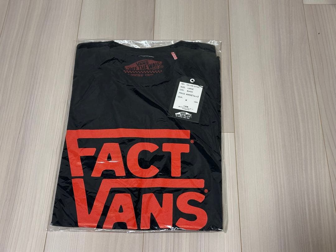 VANS FACT Tシャツ ブラック 新品未使用 Original Standards T-Shirt in Black | Vans