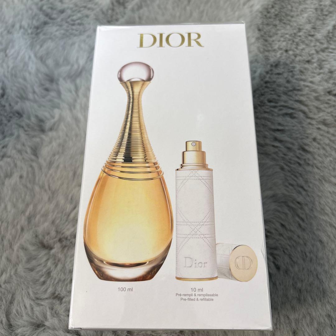 Dior J'adore 香水 100ml + 旅行用スプレー 10ml J'adore 香氛：經典女性香氛| DIOR TW