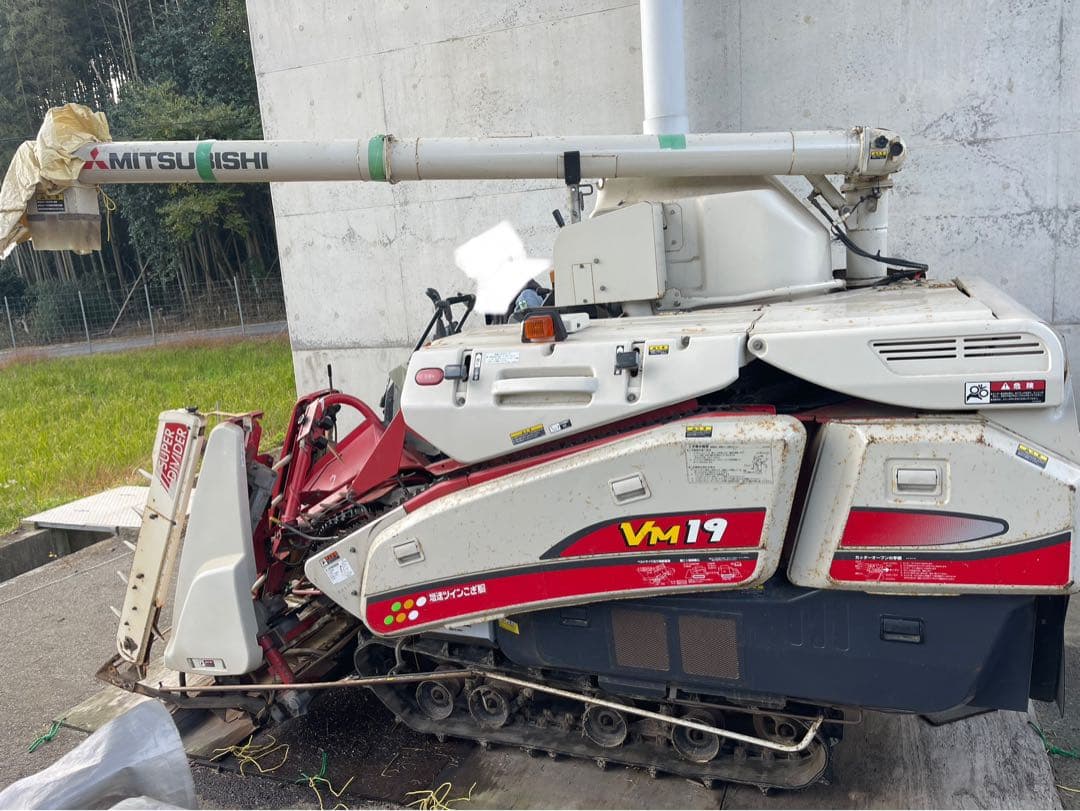 MITSUBISHI VM19 稲刈り機 刈取性能｜Combine V335A/435A｜コンバイン｜製品情報｜製品紹介｜三菱