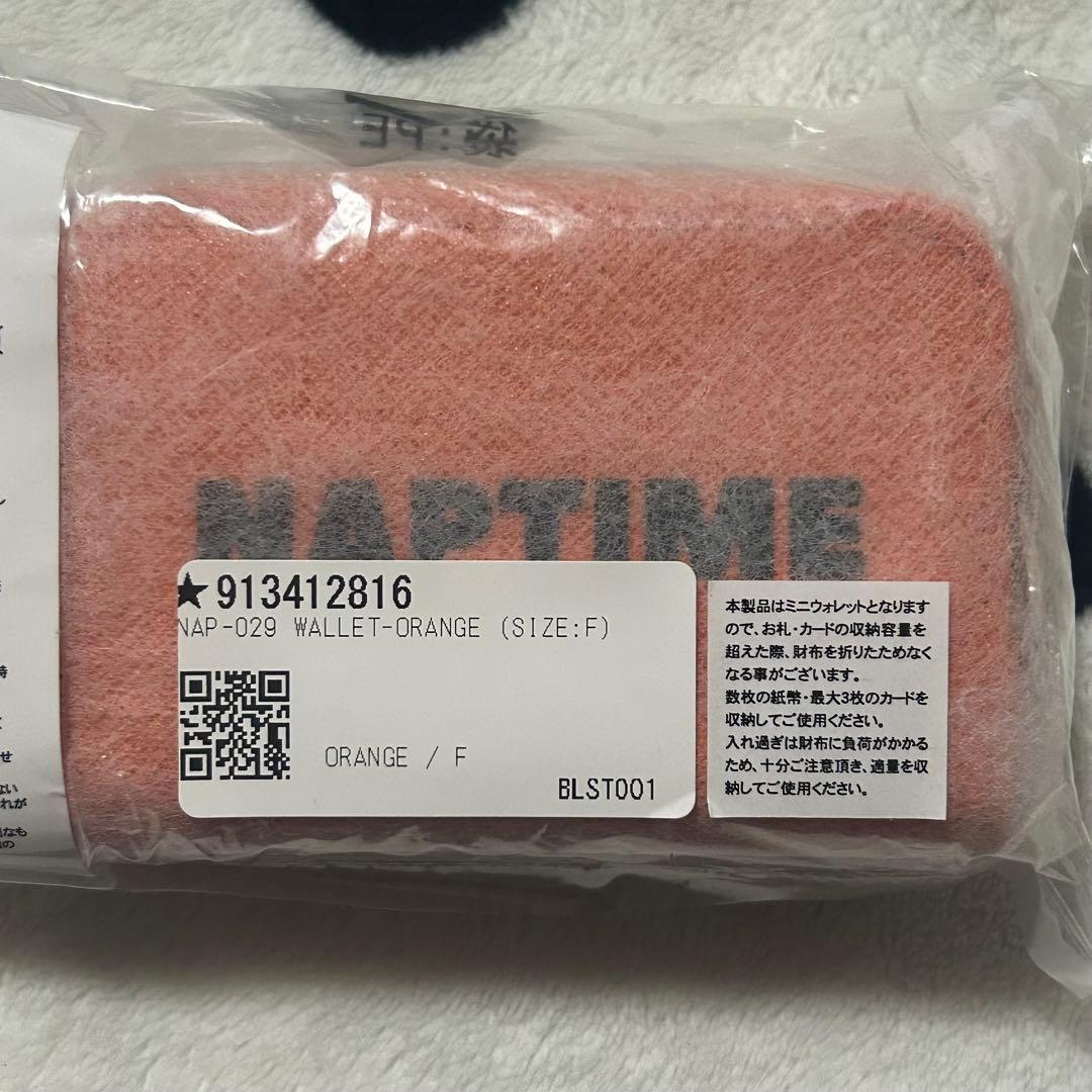 Naptime. ミニウォレット オレンジ 57a006d20dfaba855dd5bbcd9897d3