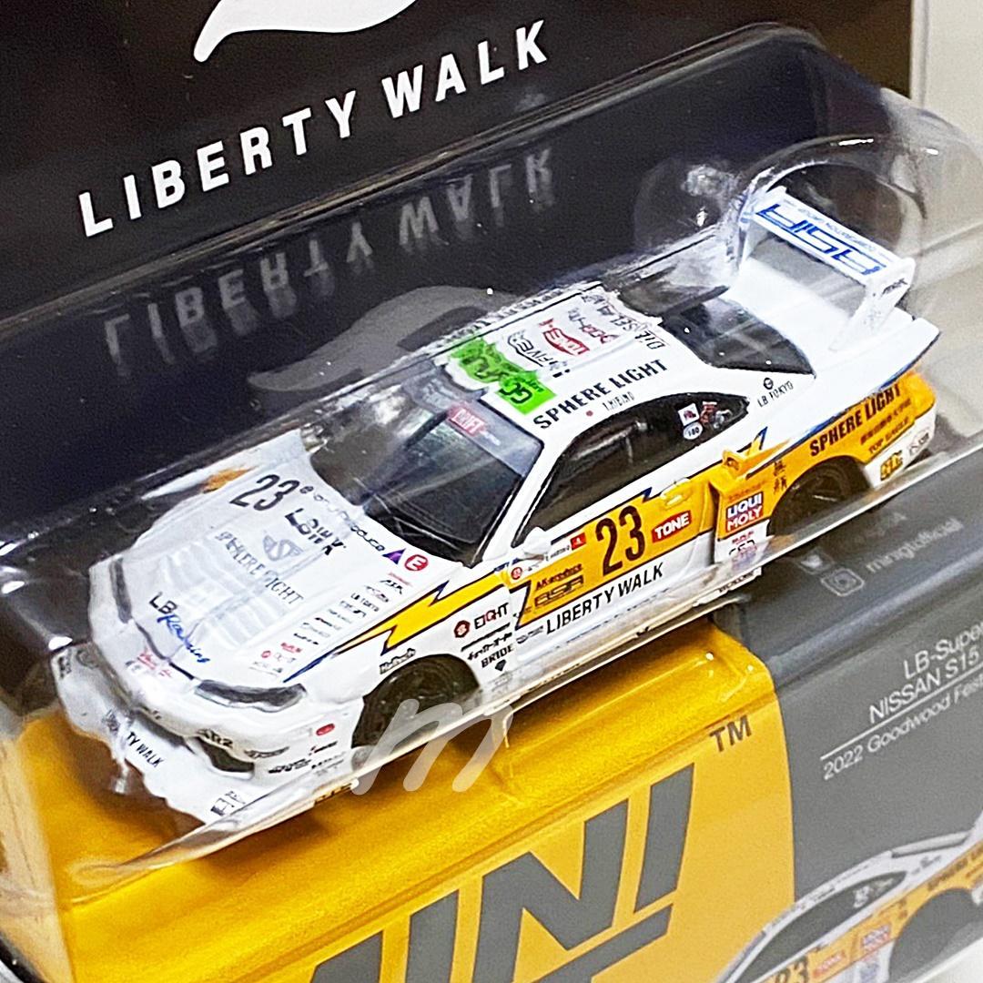 LBWKショップ限定 MINI-GT LBシルエット S15 シルビア #23 - メルカリ