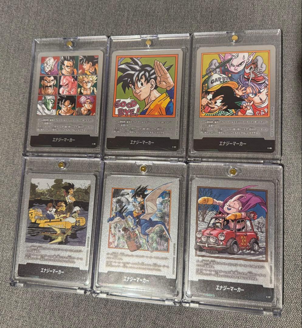 エナジーマーカー銀　マンガブースター02 ６枚セット マンガブースター02 エナジーマーカー 銀 38巻 フュージョンワールド