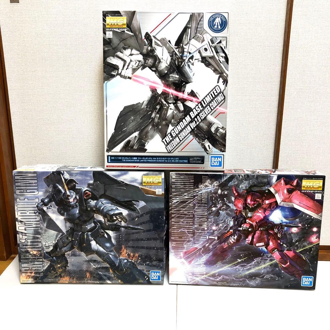 3個セット ガンプラ未組立 MG mg ガンダムシード系 L108880460 - 模型