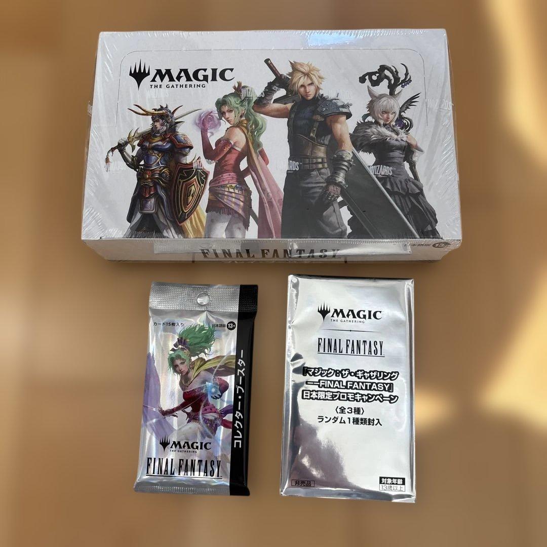mtg ff プレイブースター 1box プロモ コレクターブースター 1パック