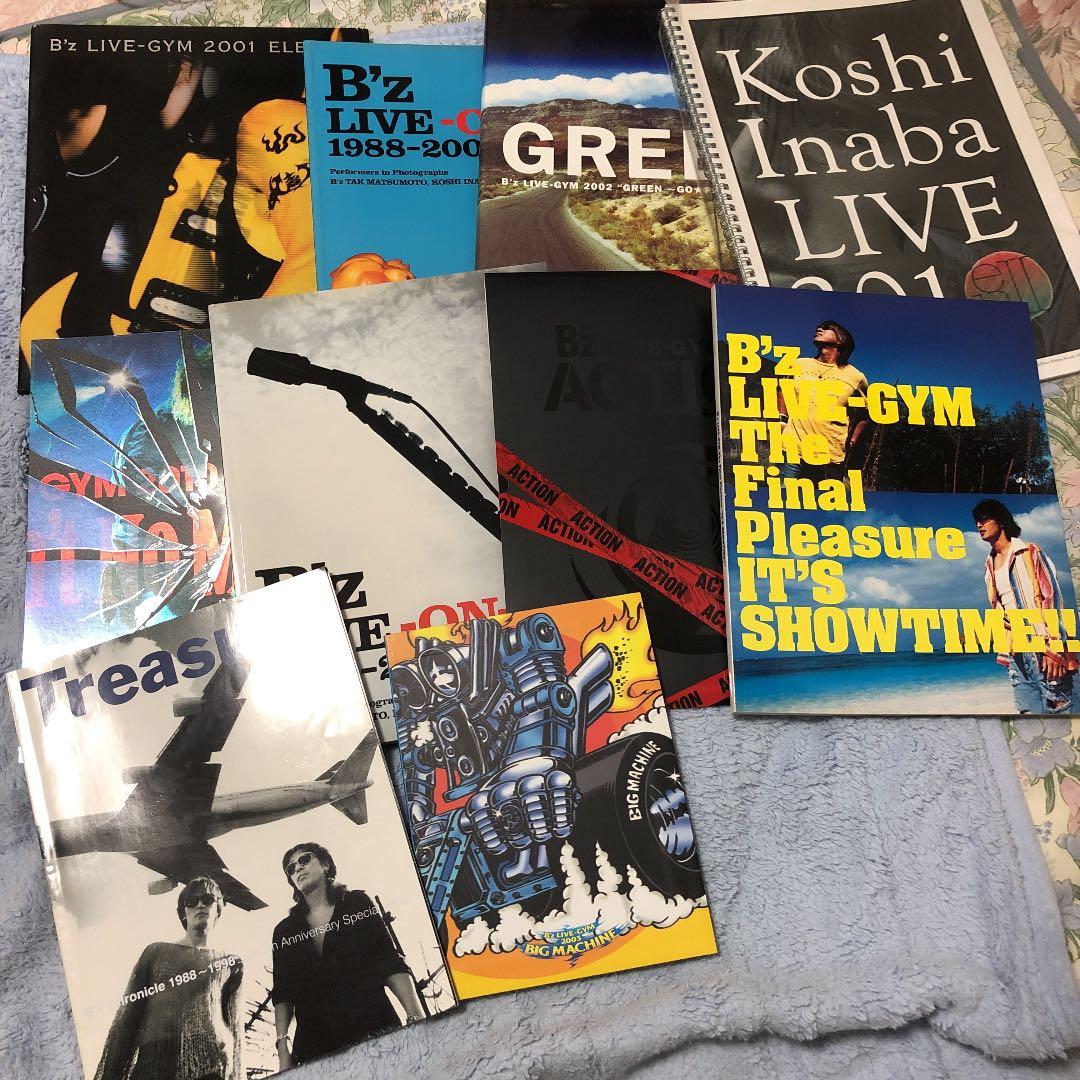 写真集 パンフレット B'z セット B'z ツアーパンフレット他グッズセット - メルカリ