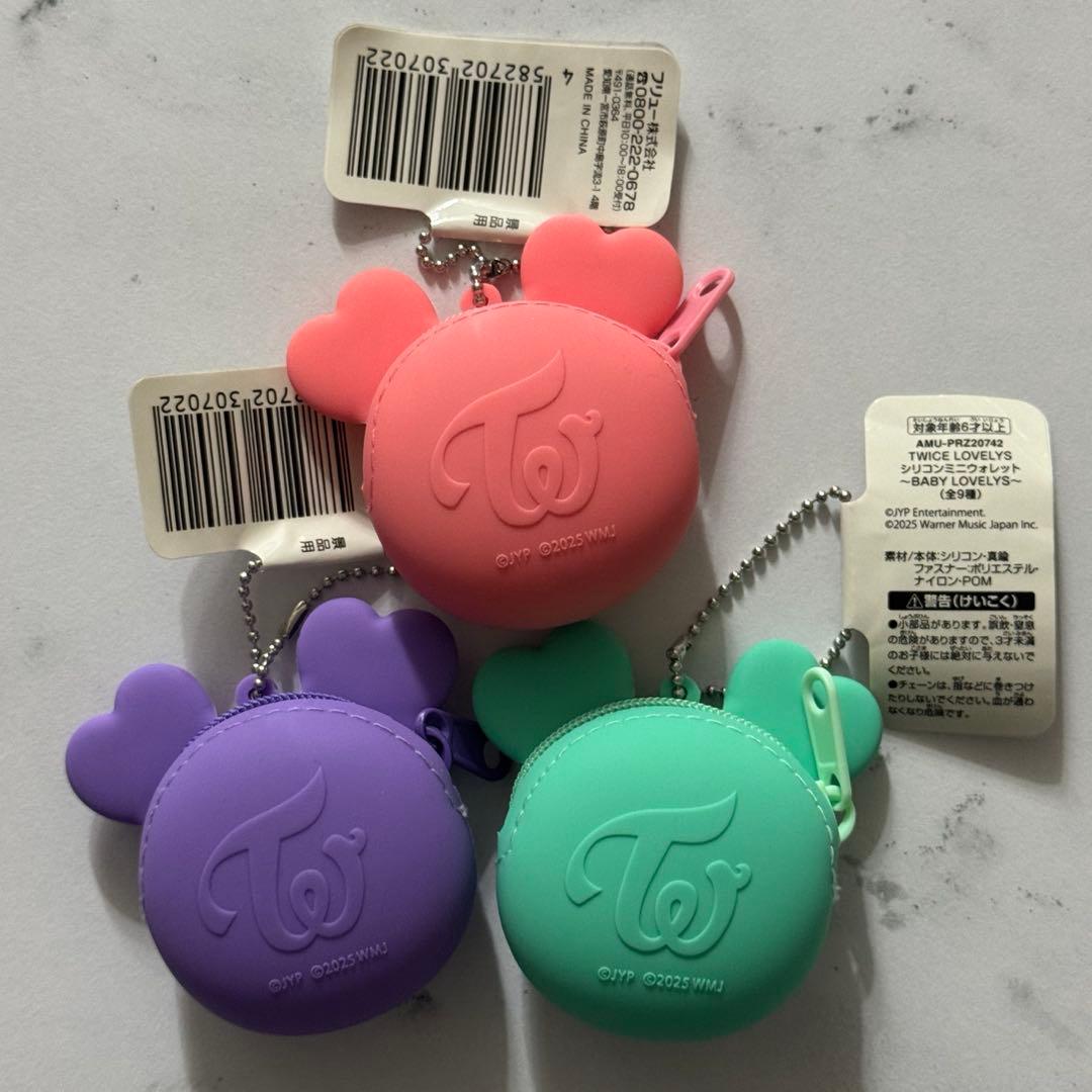 TWICE LOVELY'S シリコンミニウォレット MISAMO タグ付き美品 - メルカリ