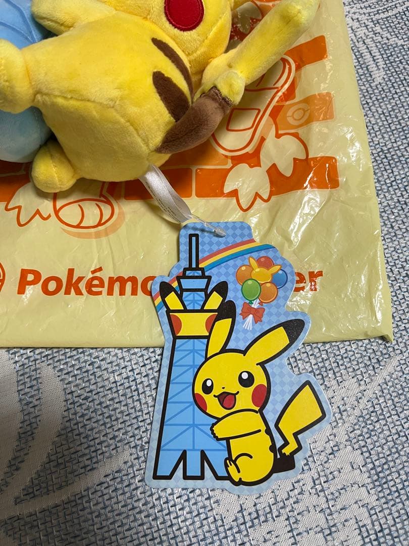 新品 限定 スカイツリー ピカチュウ ぬいぐるみ ポケモンセンター