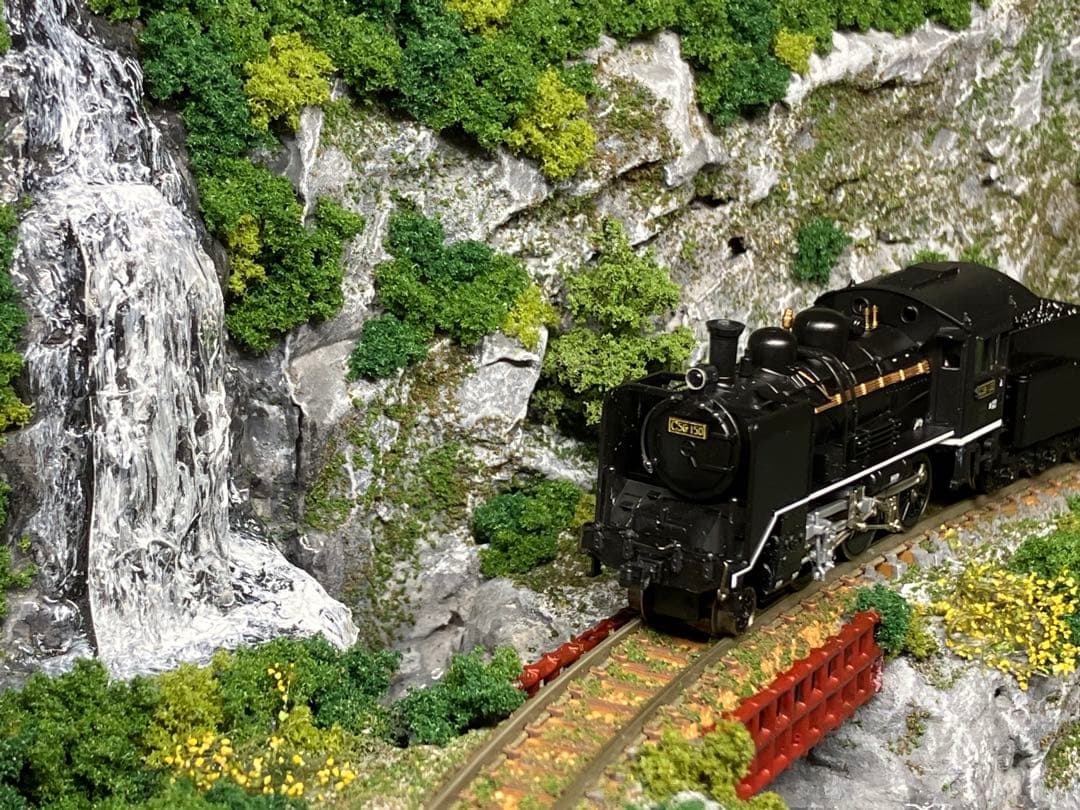 【No.52】Nゲージ　ジオラマ Zゲージ〔PROZ・基本ジオラマセット〕＆〔ロクハン・キハ52ショー