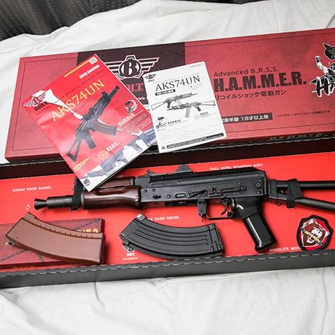 bolt製　クリンコフ　AKS74UN BOLT AIRSOFT 電動ガン AKS74UN クリンコフ B.R.S.S. HAMMER搭載 BR-45