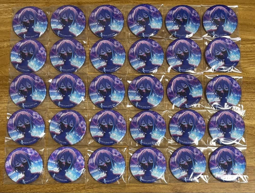 プロセカ　グリッター缶バッジ　vol.40 b 神代類 グッズ-バッチ】プロジェクトセカイ カラフルステージ！ feat. 初音