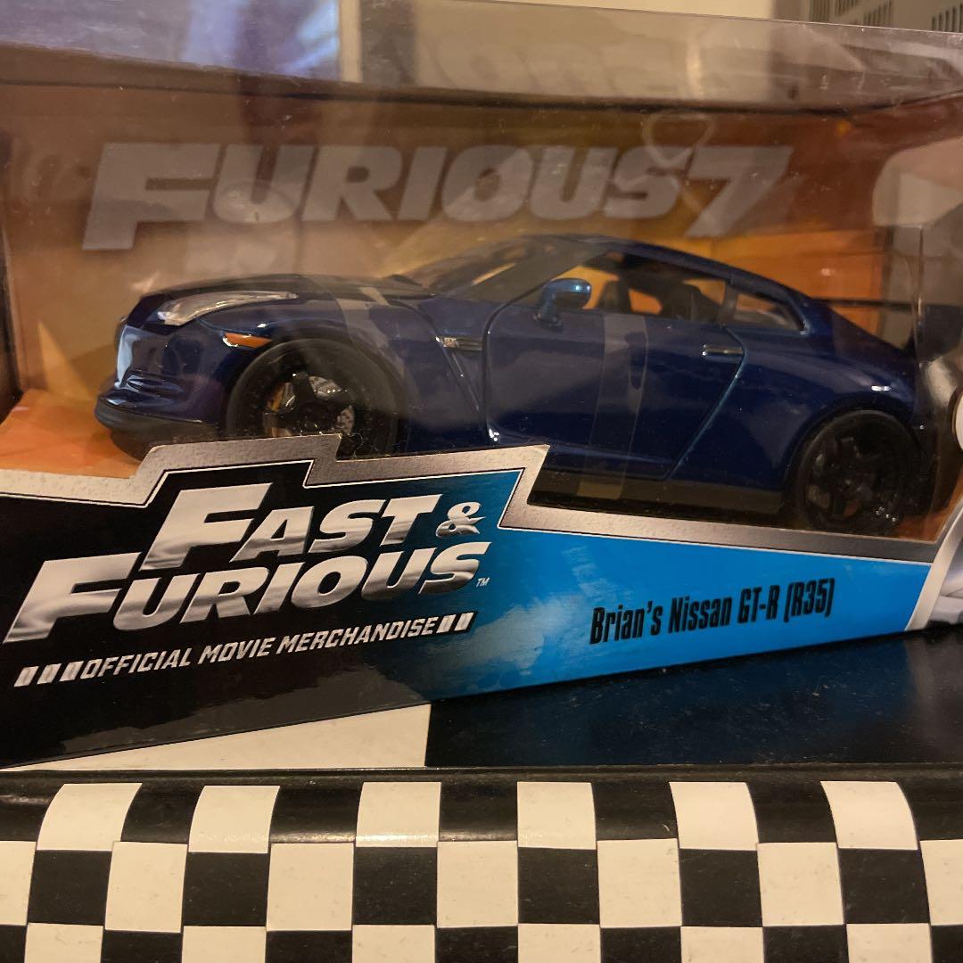 jada 1/24 ミニカー　ワイルドスピード　R35 GT-R ブライアン Amazon | JadaTOYS 1:24scale 