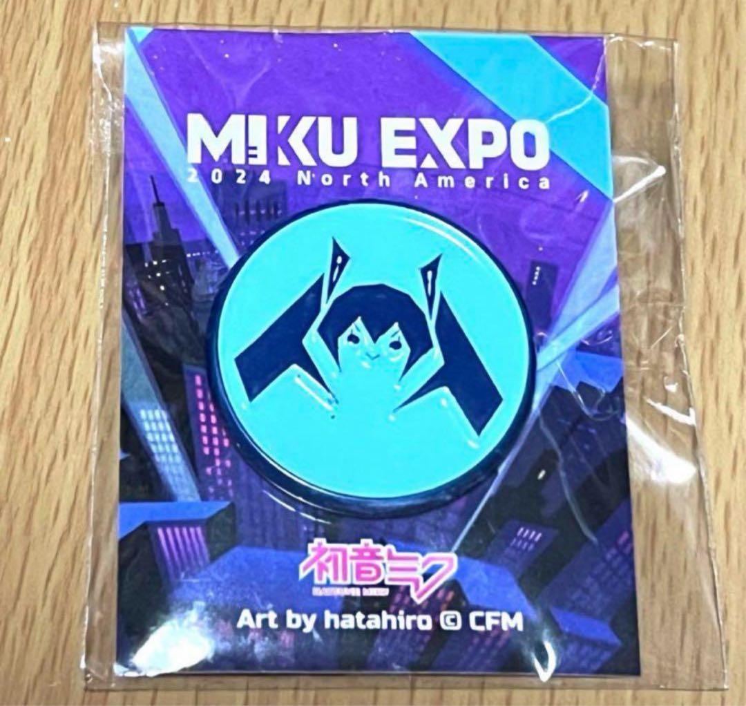 初音ミク EXPO 2024 north America ピンバッジ クリプトン｜初音ミクの北米ツアー、ロサンゼルスを含む追加4公演が