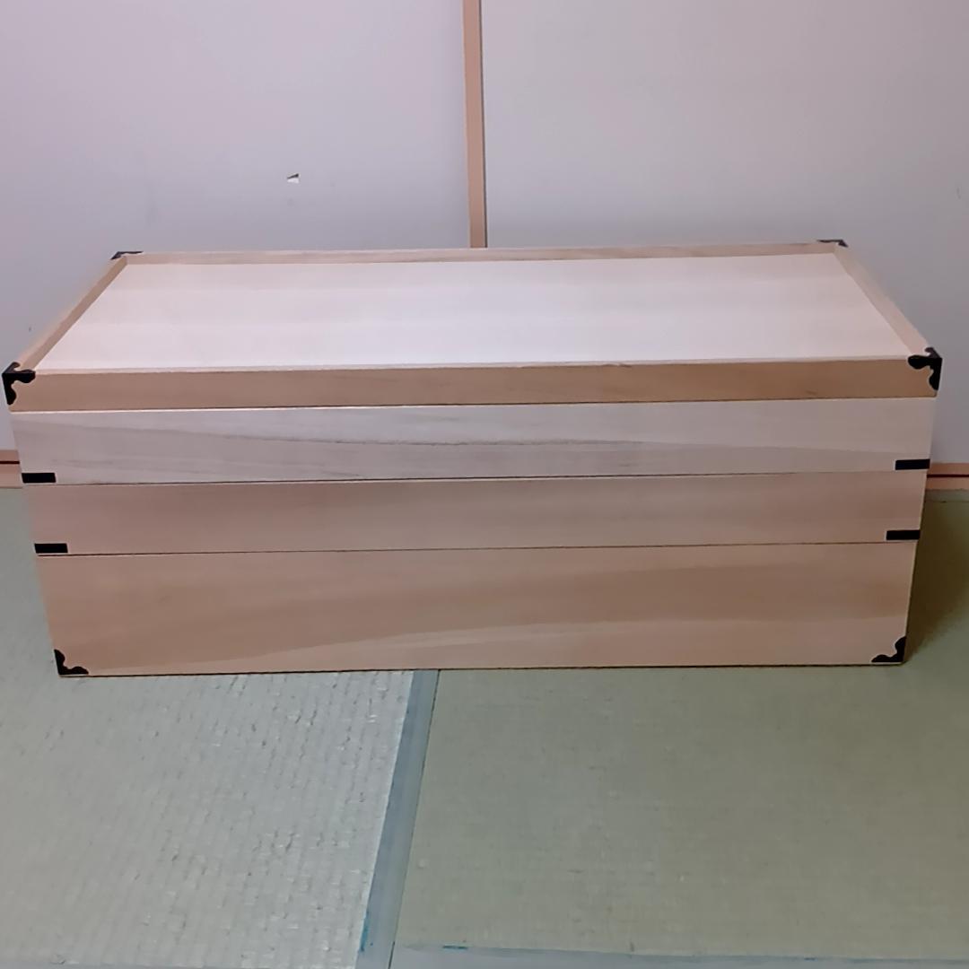 桐箱 衣装箱 蓋つき 衣装ケース 桐ケース 3段 着物 楽天市場】日本製 桐衣装箱 3段高さ35 衣装ケース 衣装箱 着物収納