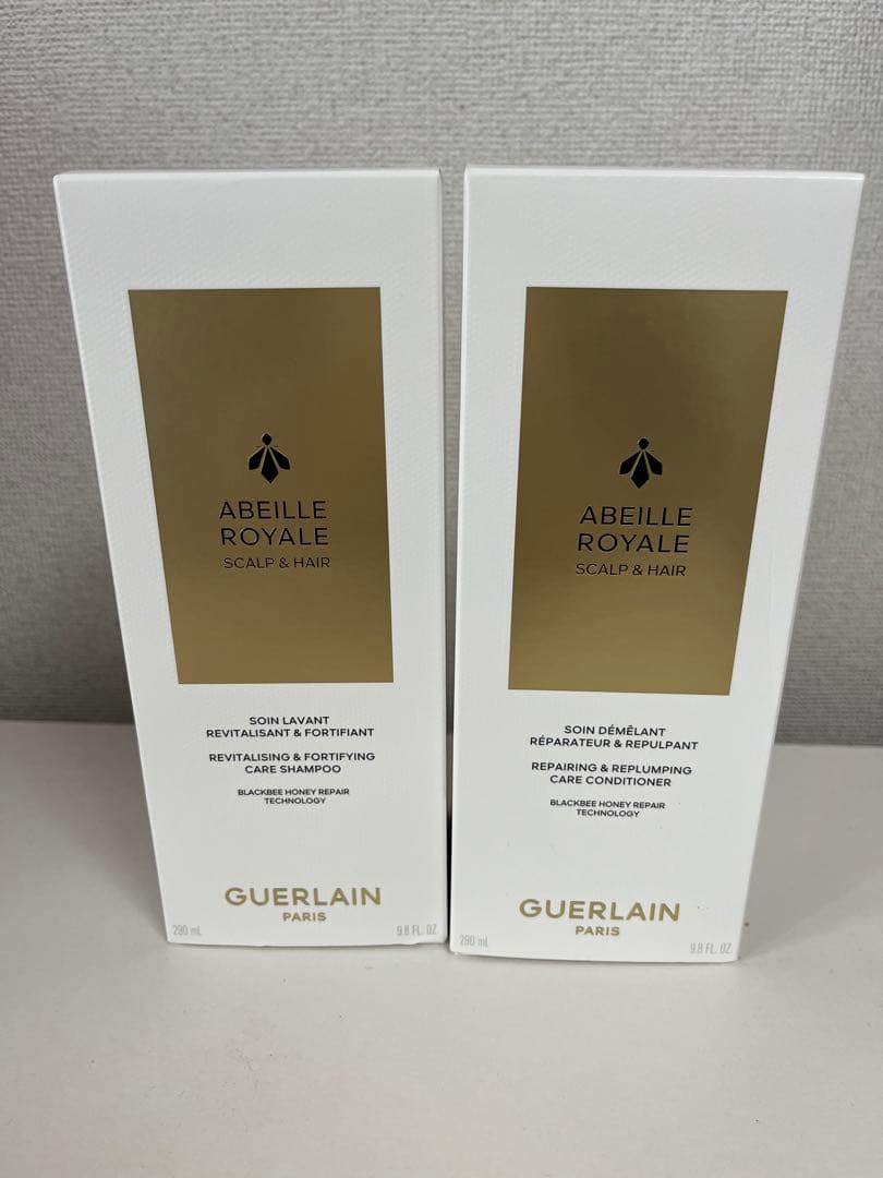 GUERLAIN ABEILLE E シャンプー リンス150ml Abeille Royale ⋅ Revitalizing & Fortifying Care Shampoo ⋅ GUERLAIN
