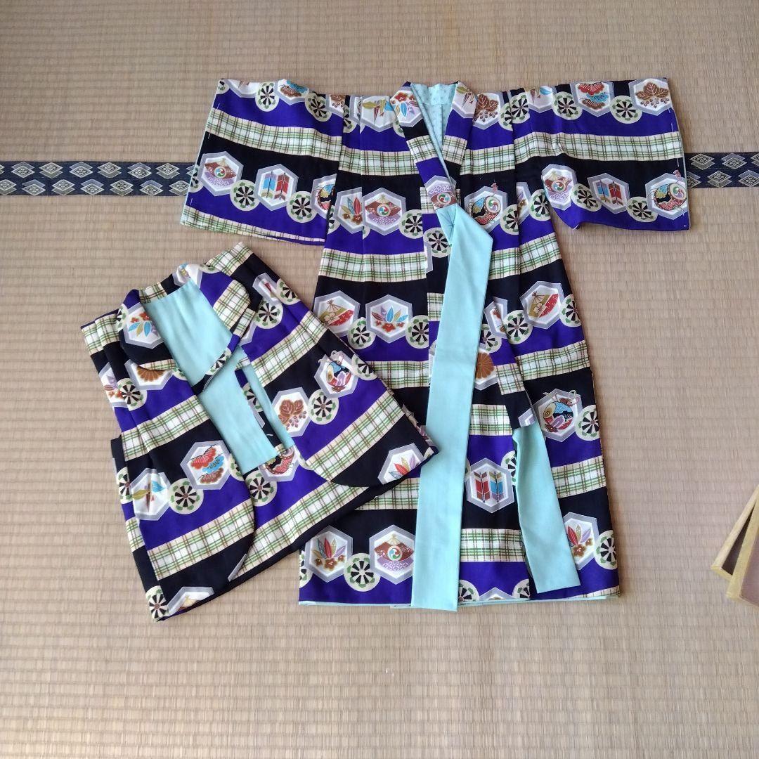 子供　胴着　着物　襦袢　手縫い　和服　和装　赤ちゃん 女の子ベビー着物 1才 ベビーお姫さまセット 赤 ピンク 薄黄色 お姫様