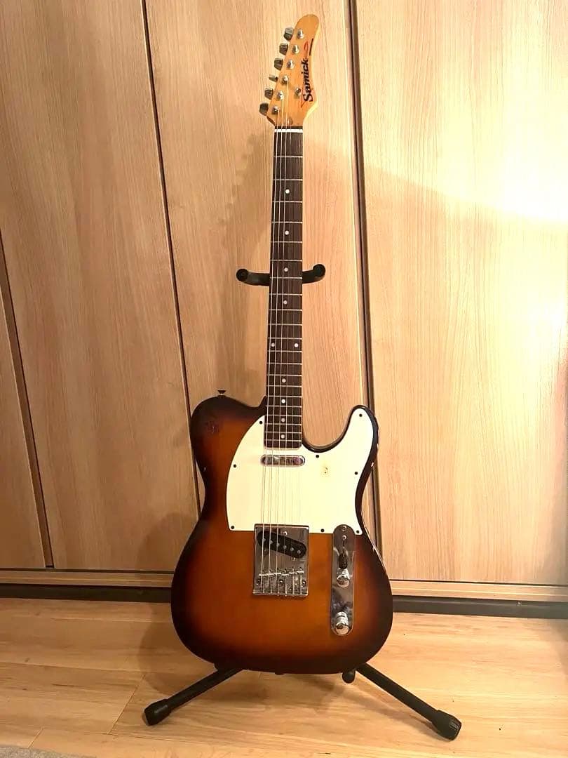 Samick（サミック） テレキャスタータイプ ギター ケース付き Yahoo!オークション -「samick サミック」(エレキギター) (ギター)の