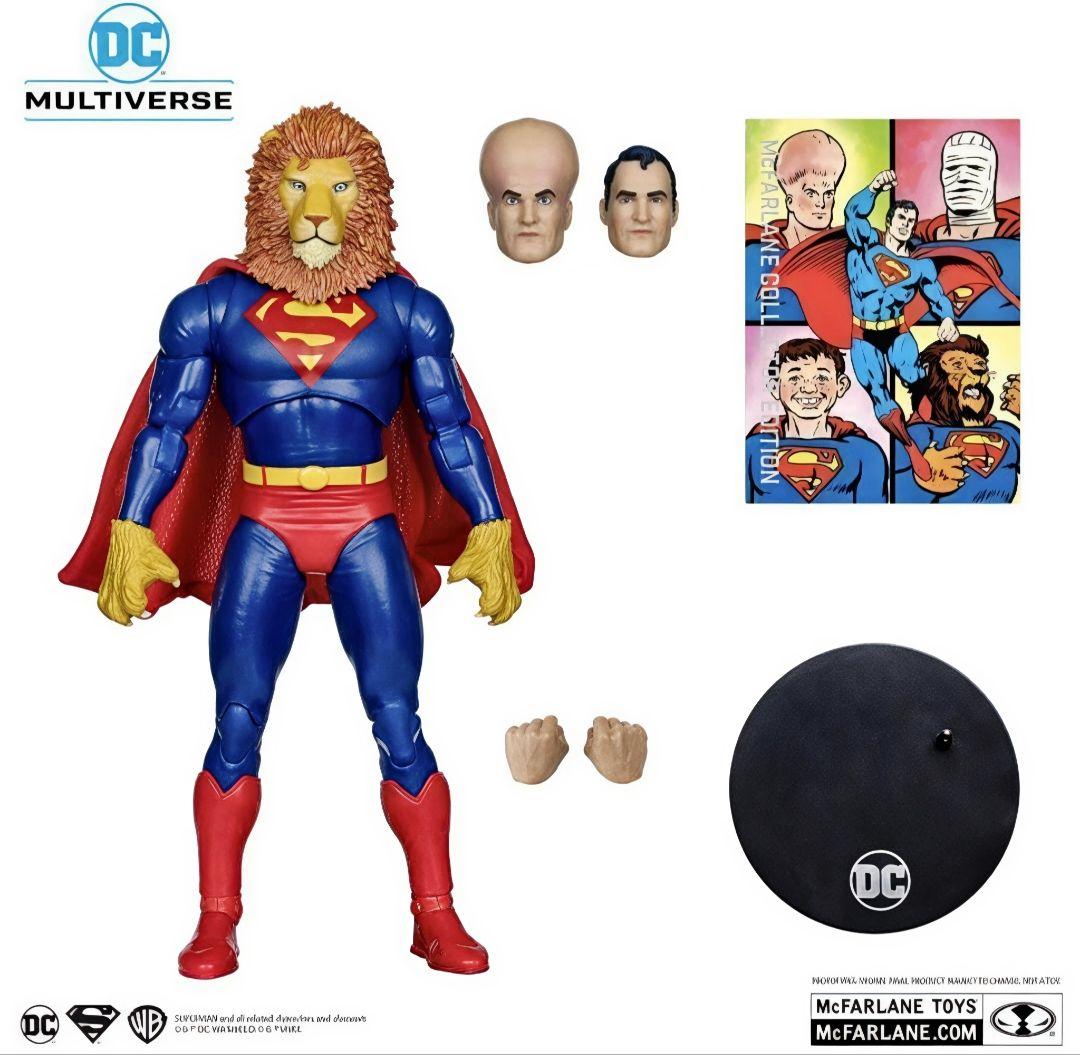 【マクファーレントイズ】新品 正規品 ストレンジ リーブス オブ スーパーマン DCマルチバース/ スーパーマン: スーパーマン 7インチ アクション