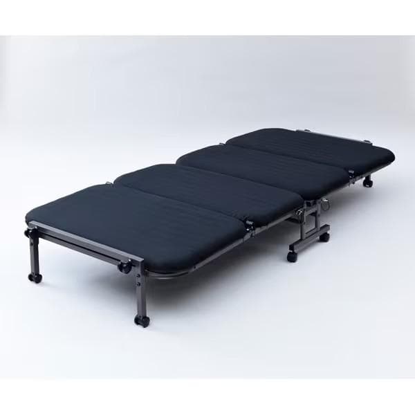 4つ折りベッド YZFB4-19588(BK/DBR) ヨドバシ.com - ヤマゼン YAMAZEN 4つ折りベッド YZFB4-19588-BK 通販