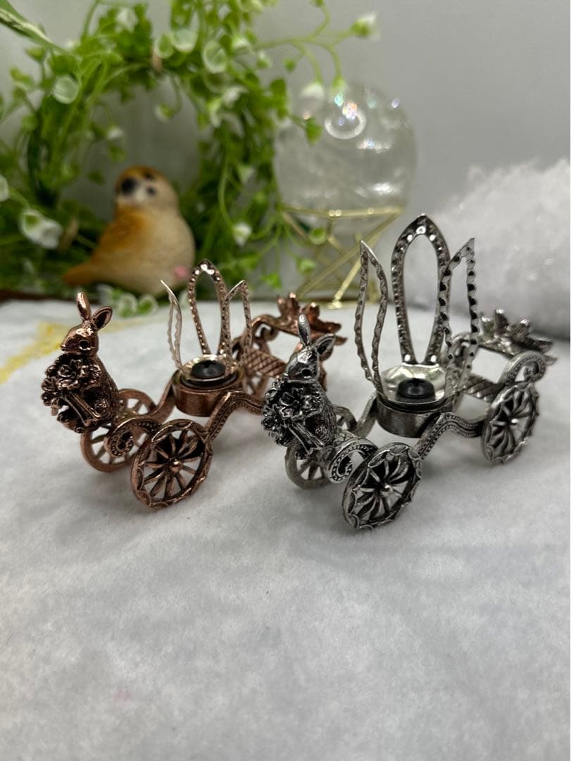 うさぎ馬車♡ポイント台座2点セット♡♡No.217 新作カプセルトイのお知らせฅ•ﻌ•ฅ 『ポメラニアンもち ハートミラー