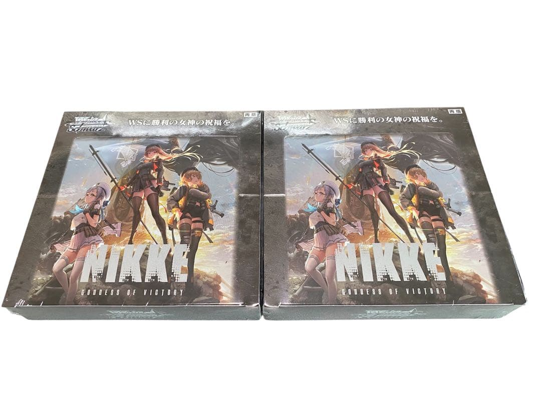 【新品未開封】2BOX ヴァイスシュヴァルツ　NIKKE シュリンク付き ヴァイスシュヴァルツ 【予約】ヴァイスシュヴァルツ ブースターパック
