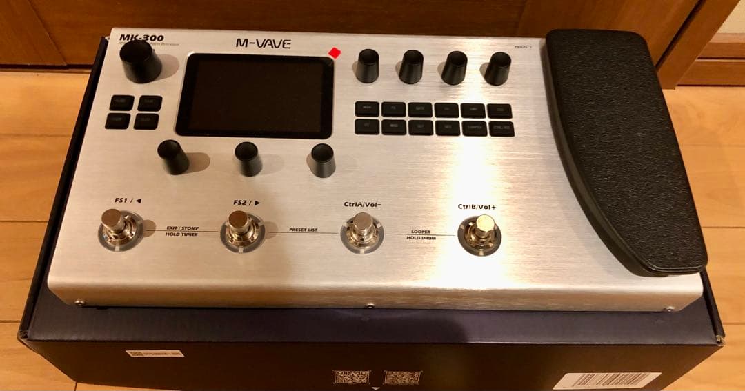 M-VAVE MK-300 ギターマルチエフェクター新品同様 M-VAVE MK300 ギターマルチエフェクター | ANN ニューラル モデリング