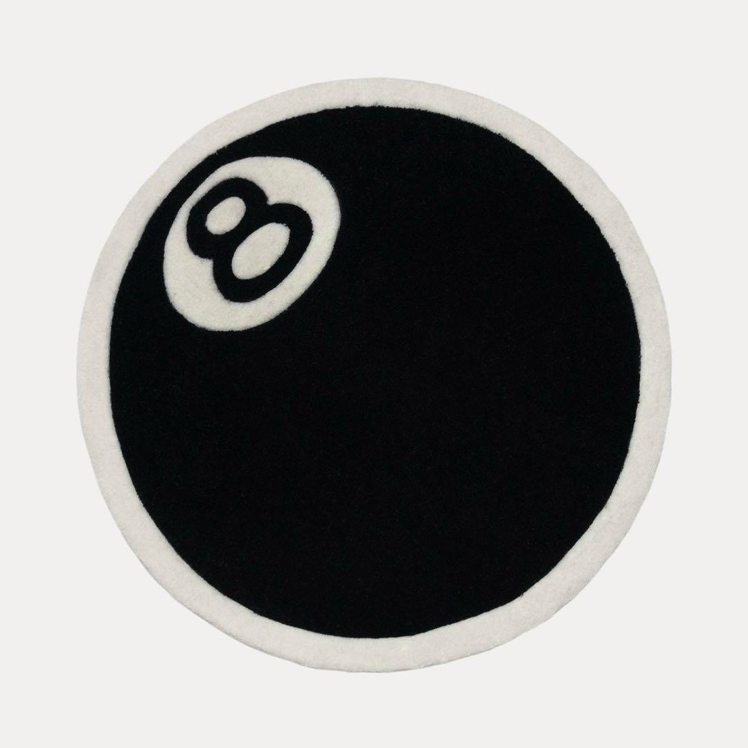 【希少】stussy 8 BALL RUG 100％アクリル 8 Ball Rug | Stussy Carpet | Rugys