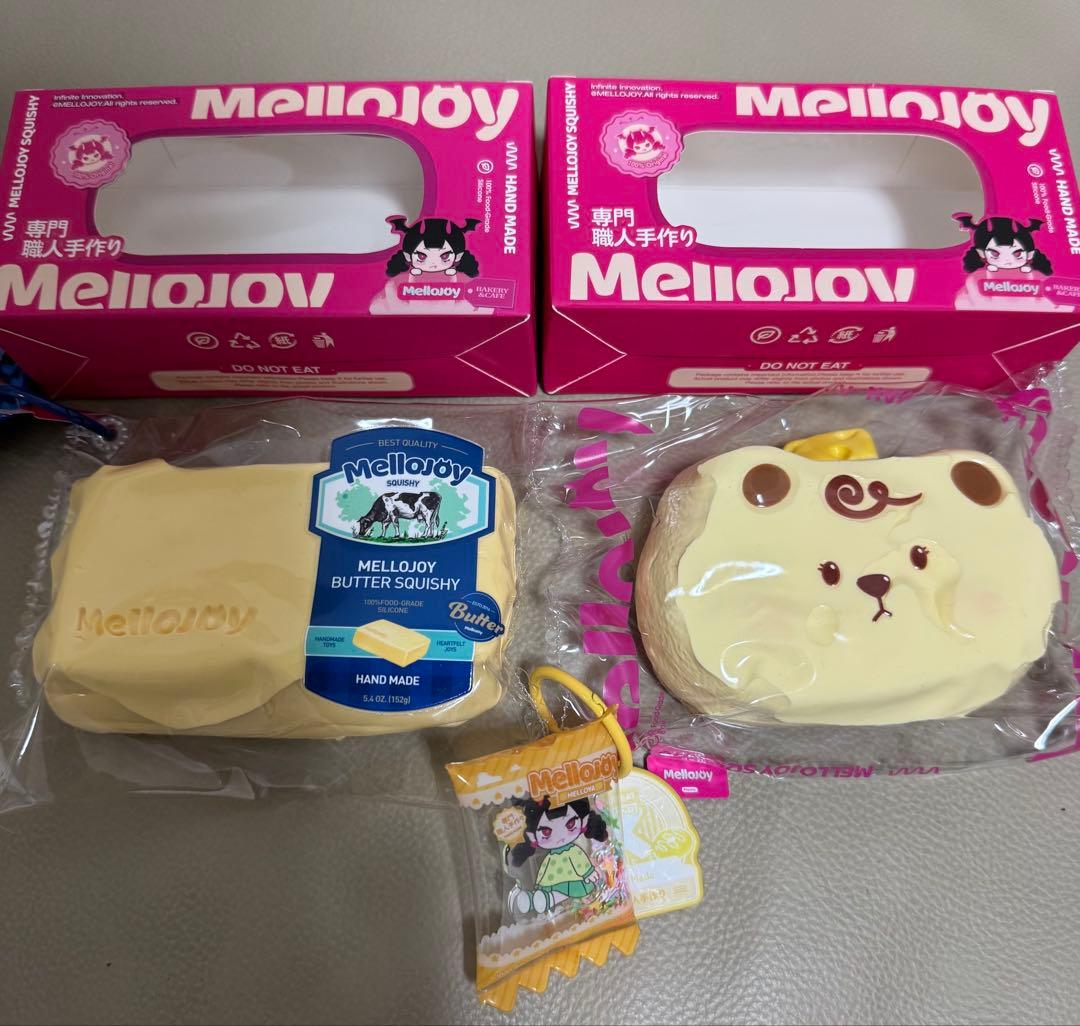 mellojoy メロジョイ バター チーズベア 2個セット 新バター 2点セットメロジョイ Mellojoy スクイーズ バター｜Yahoo