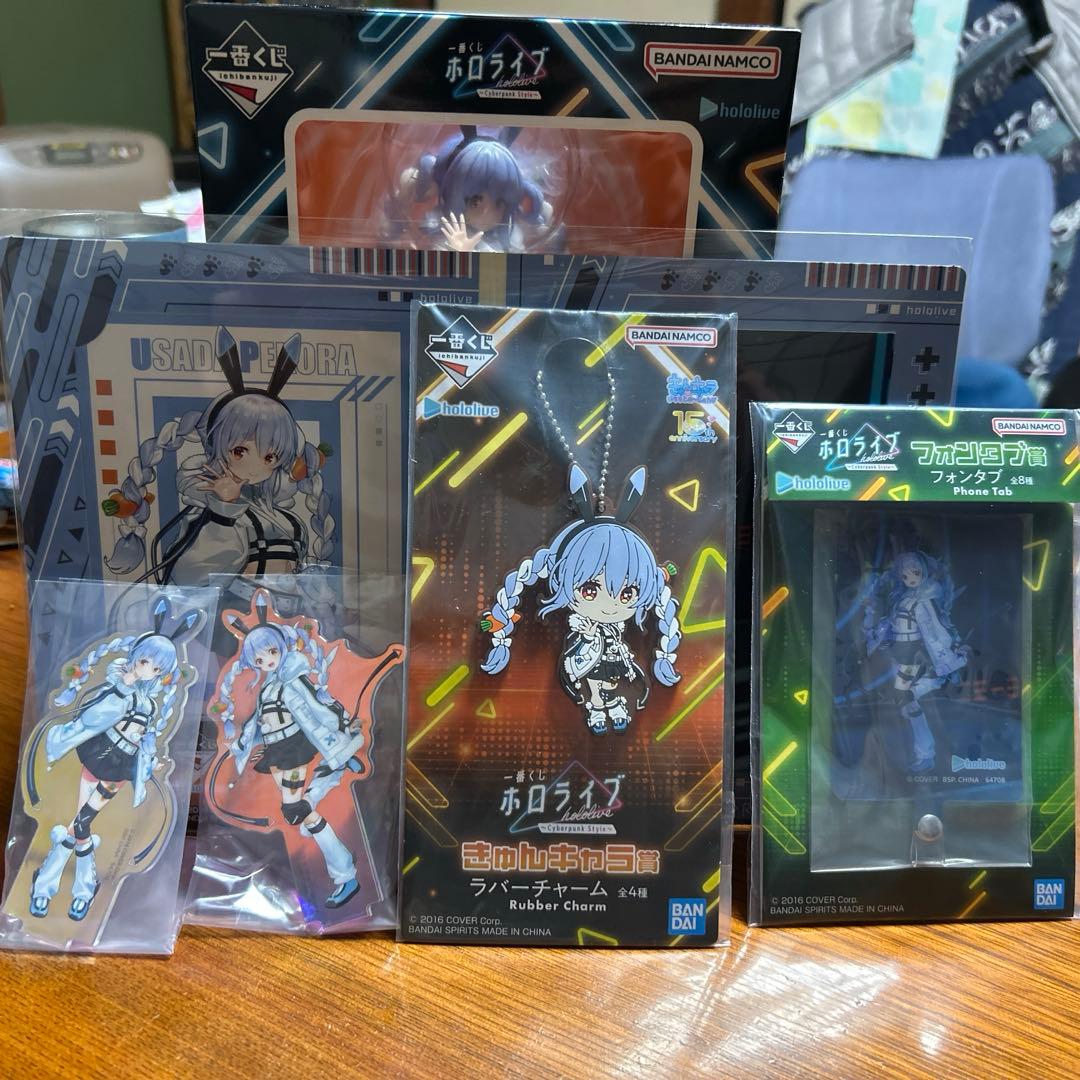 ホロライブくじ 兎田ぺこらフィギュア 6点セット ホロライブ】兎田ぺこらの1/4スケール日本人形フィギュアが予約受付中