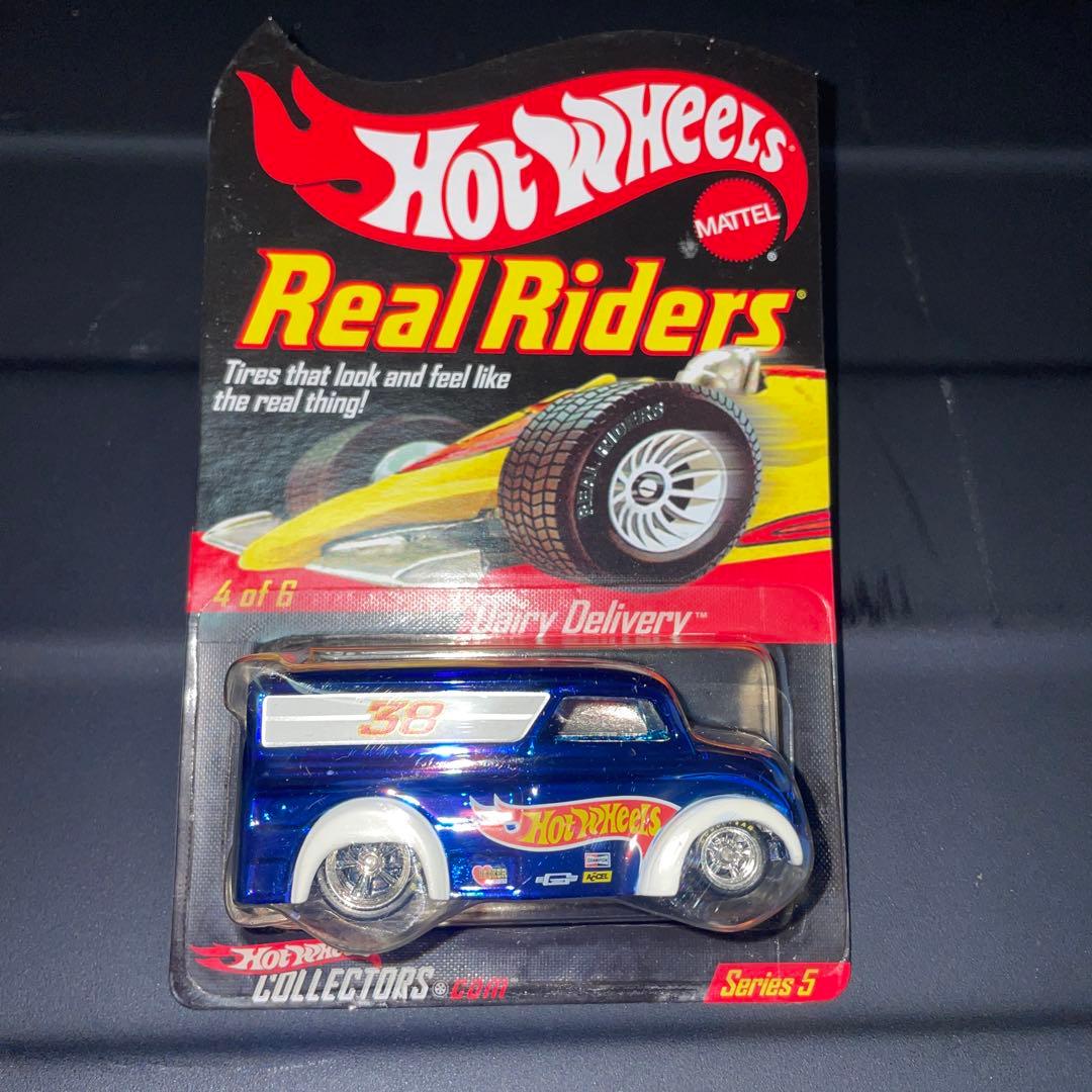 ホットウィール。Real Riders デイリーデリバリー。 レビュー ホットウィール デイリー・デリバリー : ミニカー沼