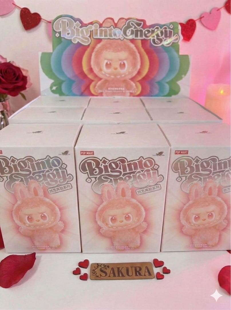 ⭐️数量限定価格【正規品】ラブブ Big into Energy 3ピース 楽天市場】ラッピングOP 楽天ランキング1位獲得 【安心100％正規品保証