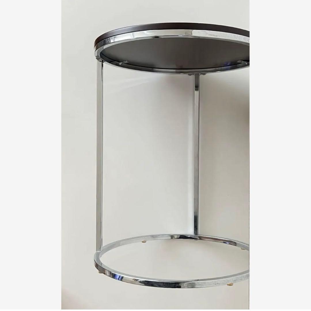 サイドテーブル｜円盤｜直径40cm 高さ50cm 6pattern/岩盤スラブ サイドテーブル 丸型 直径40cm 50cm 60cm 高さ