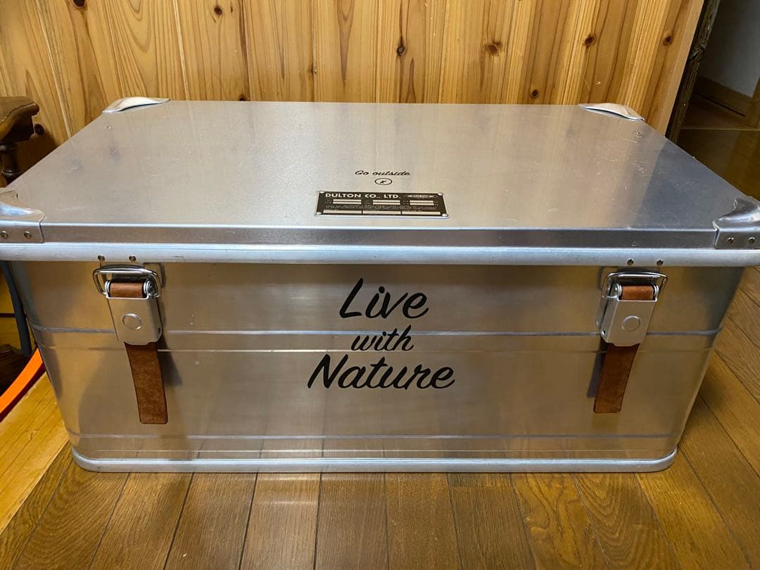 週末限定割引　希少　ダルトン　アルミコンテナ　Lサイズ　旧型　レザー　　コンボイ DULTON ONLINE SHOP | ALUMI CONTAINER''CONVOY 2