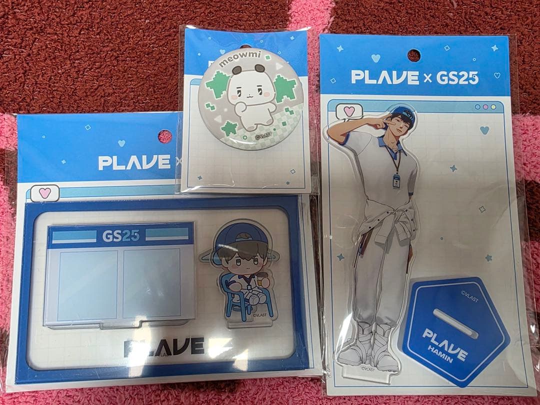 韓国限定　PLAVExGS25 コラボ ポップアップグッズハミンセット 韓国限定 PLAVExGS25 コラボ ポップアップグッズウノセット - メルカリ