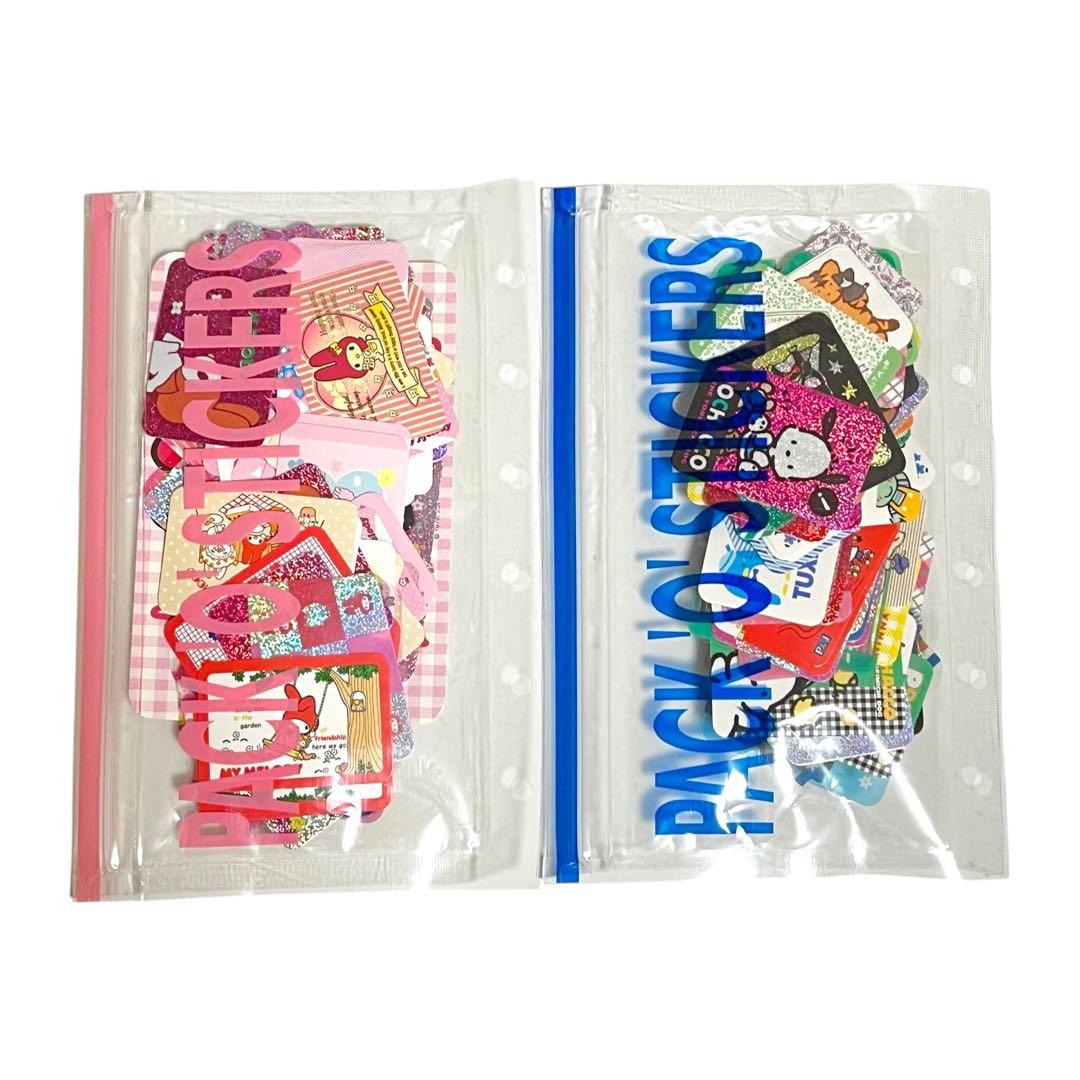 PACK'O'STICKERS サンリオ 2個セット 4種セット サンリオキャラクターズ平成コギャル デコ サンリオ