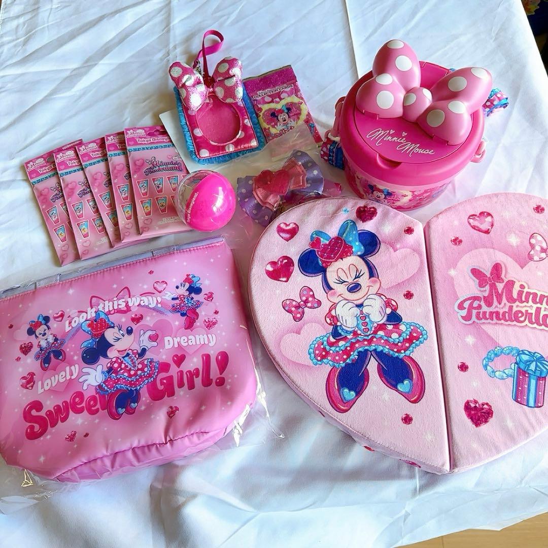 ディズニーパルパルーザ　ミニーのファンダーランド　ポップコーンバケット ミニーのファンダーランド ディズニーパルパルーザ ポップコーン
